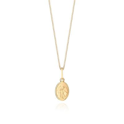 Pingente Anjo da Guarda em Ouro Amarelo 18k