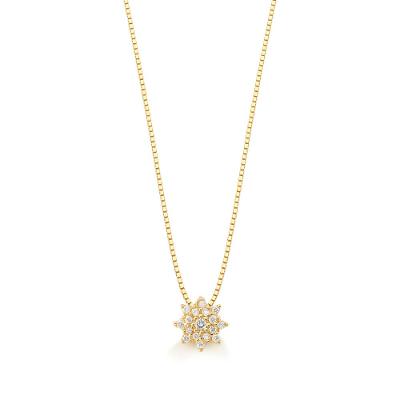 Pingente com Diamantes em Ouro Amarelo 18k