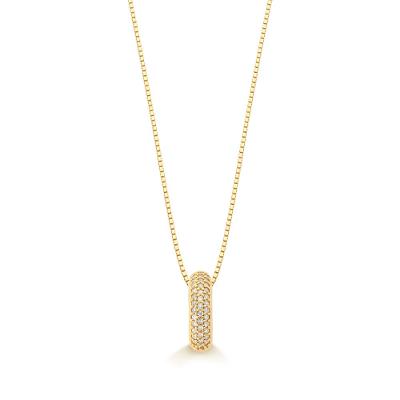 Pingente com Diamante em Ouro Amarelo 18k