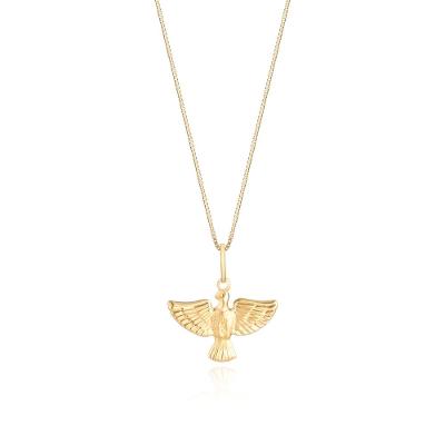 Pingente Espírito Santo em Ouro Amarelo 18k