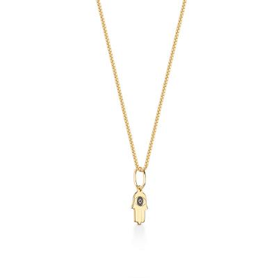 Pingente Hamsa em Ouro Amarelo 18k
