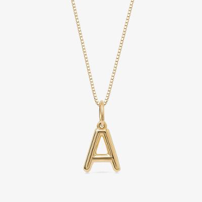 Pingente Letra A em Ouro Amarelo 18k