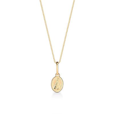 Pingente Nossa Senhora Aparecida em Ouro Amarelo 18k