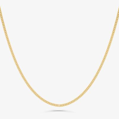 Corrente Malha Groumet em Ouro Amarelo 18k - 60 cm