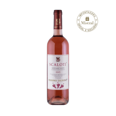 Vinho Scaloti Negroamaro Salento Rosato 2019 (Cosimo Taurino) 750ml