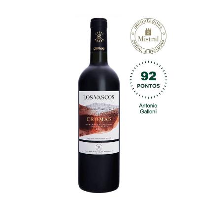Vinho Los Vascos Cromas Cabernet Sauvignon 2019 (Viña Los Vascos) 750ml
