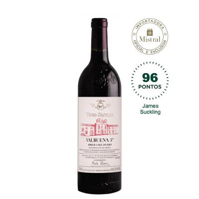 Vinho Vega Sicilia Ribera del Duero DO Valbuena 5° Año 2018 (Vega Sicilia) 750ml