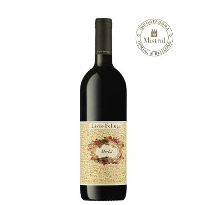 Vinho Merlot Friuli Colli Orientali 2017 (Livio Felluga) 750ml