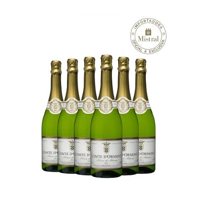 Kit 6 Espumantes Blanc De Blancs Comte D'ormont Brut