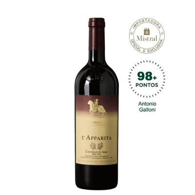 Vinho Castello di Ama L'Apparita Toscana IGT 2019 (Castello di Ama) 750ml