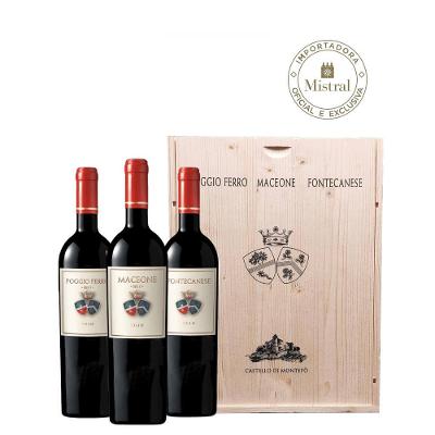 Vinho Mixed Case 3 Crus 2020 (Castello di Montepò) kit c/ 3 vinhos