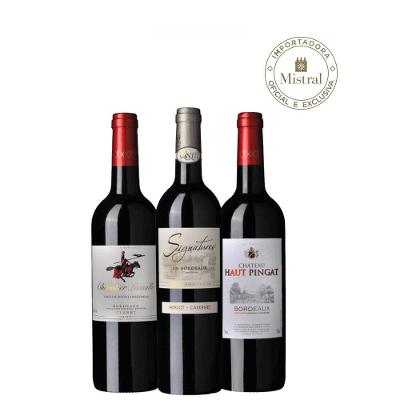 Kit Introdução aos tintos de Bordeaux
