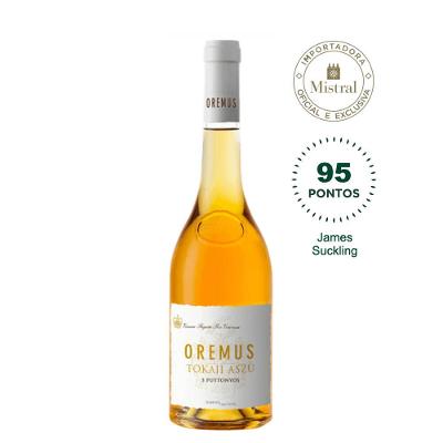 Vinho Tokaji Aszú 5 Puttonyos 2017 - 500 ml (Tokaj Oremus - Vega Sicilia) 500ml