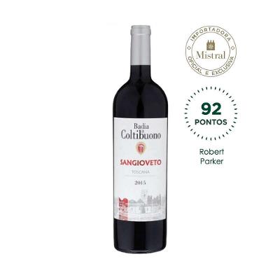 Vinho Sangioveto di Toscana 2015 (Badia a Coltibuono) 750ml