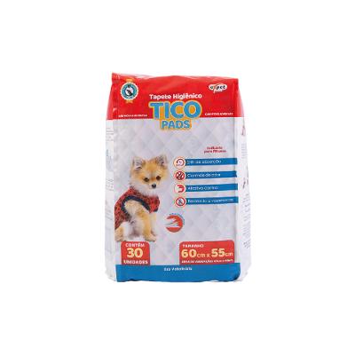 Tapete Higienico Tico Pads 30 unidades 55x60cm Blue - 307