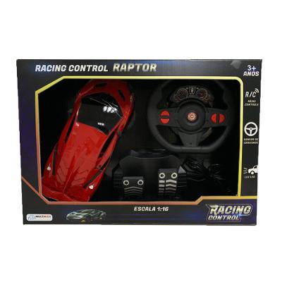 Carrinho 1:16 Racing Control Raptor Vermelho Multikids - BR1336
