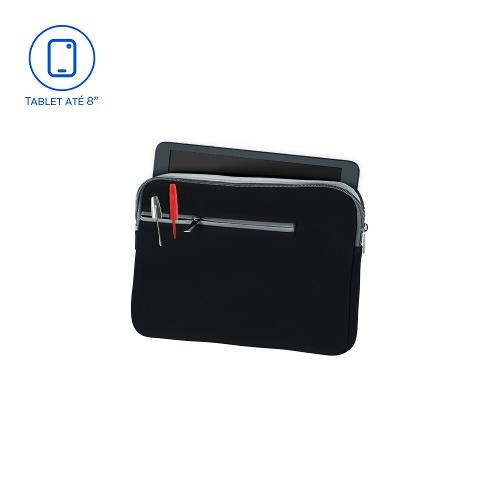 Case Neoprene Preta para Tablet até 7,5 Multi - BO441
