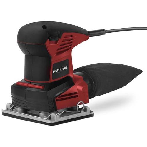Lixadeira Orbital Multilaser 127V 240W Vermelha  HO054