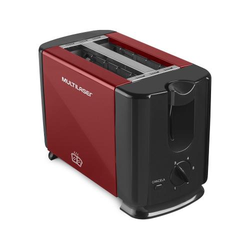 Torradeira Duo Vermelha 220V Multilaser - CE142