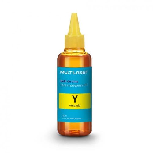Refil de Tinta para Impressoras Amarelo 100Ml Multilaser