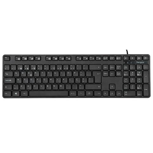 Teclado Com Fio Targus c/ 108 Teclas ABNT Compatível com Windows e Mac USB - AKB30
