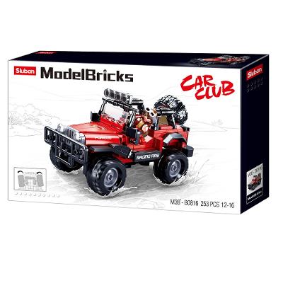 Blocos de Montar Jeep 253 Peças Cubic Multikids - BR2284