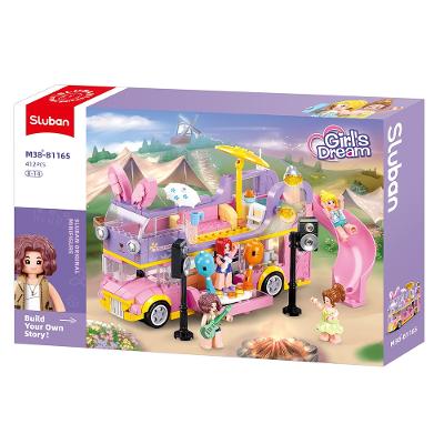 Blocos de Montar Girl Party Music 412 Peças Multikids - BR2281