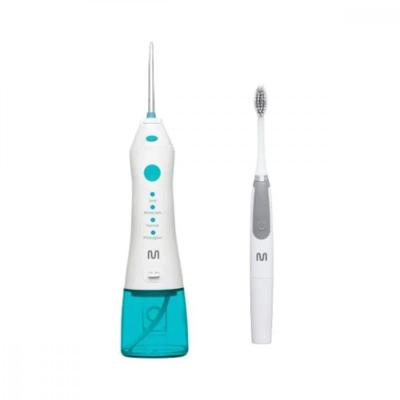 Kit Irrigador Oral Clearpik Portable 200ml + Escova Elétrica Sônica - HC036K