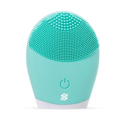 Massageador e Limpador Facial Elétrico à Prova D’água - Verde
