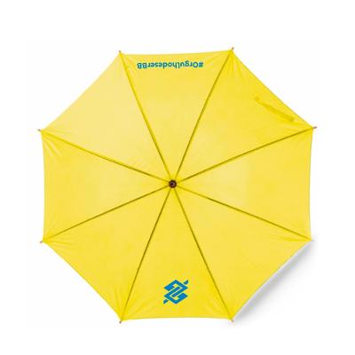Guarda Chuva em Poliéster 190T - Amarelo