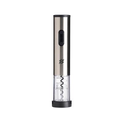 Saca Rolhas Elétrico Com LED - Cinza