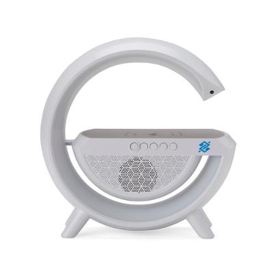 Luminária G Speaker com Caixa De Som e Carregamento por Indução - Branco