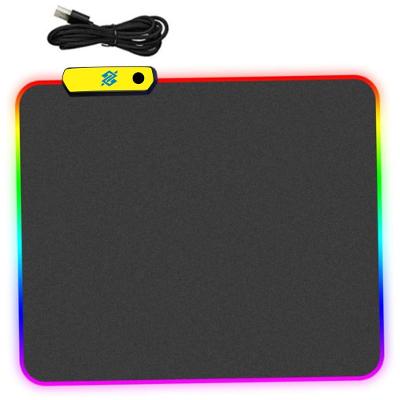 Mouse Pad Gamer com Borda Iluminada 25x35cm
