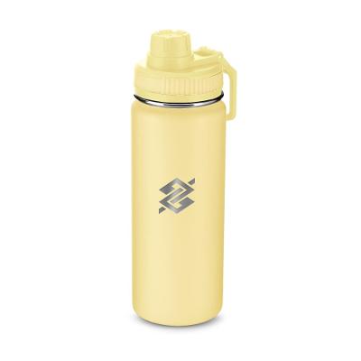 Garrafa Térmica em Inox 570ml - Amarela
