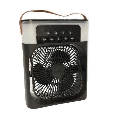 Mini Ventilador Climatizador com Reservatório para Água - Preto