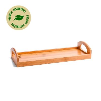 Bandeja Para Servir Em Bambu Gênova 32Cm X 14Cm