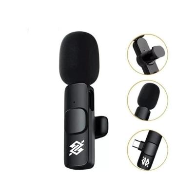 Microfone Lapela Sem Fio Para Android - USB Tipo C