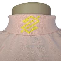 Camiseta Polo Pique Bordada Premium Masculina Slim - Rosa - 4