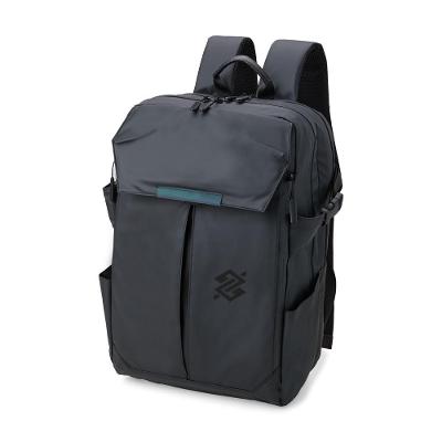 Mochila Couro Sintético 30 Litros com Porta Capacete - Preta