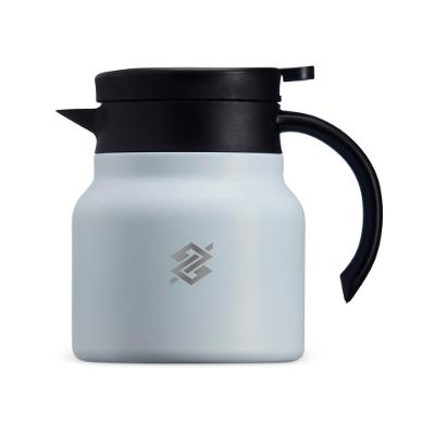 Chaleira Térmica Inox 750ml com Display LED - Branca