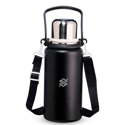 Garrafa Térmica 1 Litro com Infusor - Preta