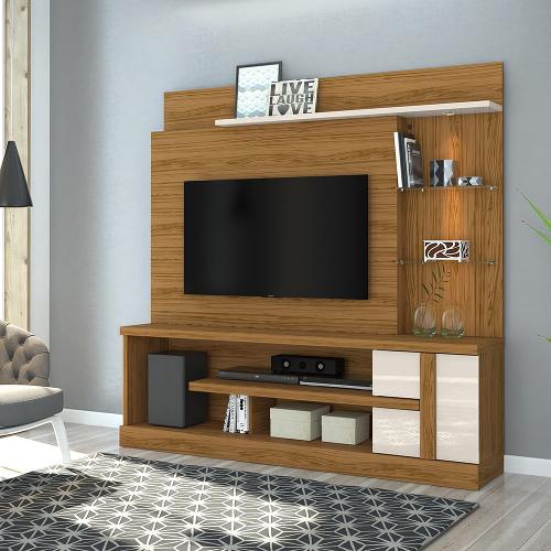 Estante Home para TV até 55 Polegadas 1 Porta Alan Madetec