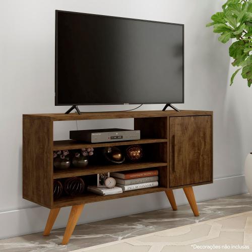 Rack para TV até 55 Polegadas 1 Porta Requinte Benetil