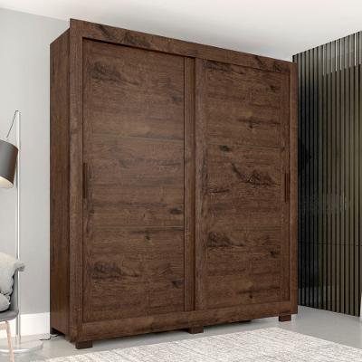 Guarda Roupa Casal 2 Portas 4 Gavetas Titanium Zanzini