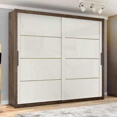 Guarda Roupa Casal 2 Portas 6 Gavetas Imperador Plus Zanzini