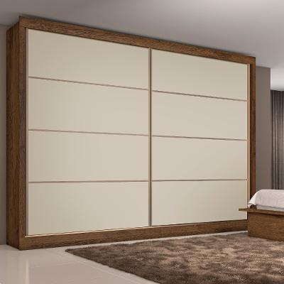 Guarda Roupa Casal 2 Portas 6 Gavetas Sevilha Flex Color em MDF Made Marcs
