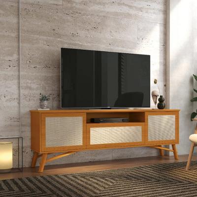 Rack para TV até 75 Polegadas 3 Portas 180cm Darin EDN Móveis