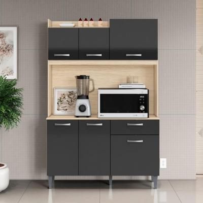 Cozinha Compacta 6 Portas 1 Gaveta Berlim Aramóveis