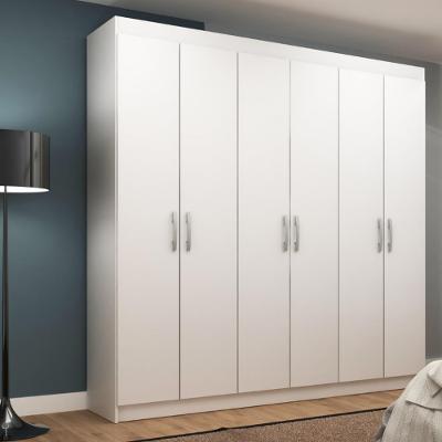 Guarda Roupa Casal 6 Portas 2 Gavetas Montreal Evidência