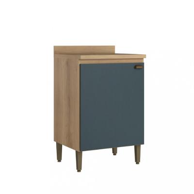 Balcão 1 Porta com Tampo 60cm Finesse THB